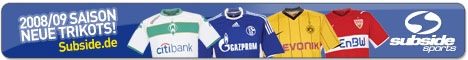 Neue Trikots 2008/09