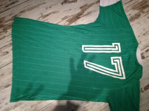 Deutschland Trikot matchworn wm 1982 rückseite