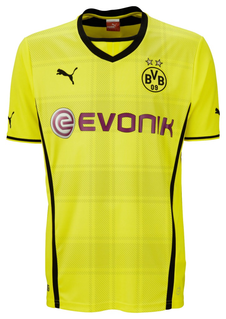 Neues BVB Trikot vorgestellt â Borussia Dortmund und PUMA mit Schotten-Muster â Captain Trikot